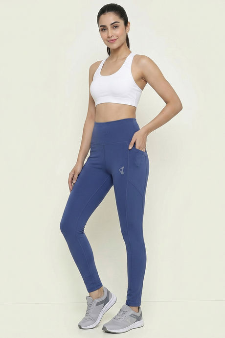 Zelocity Quick Dry Yoga & Training Legging - Lilac Blue — image 5